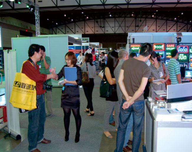 第八届泰国国际广告标识博览会酷游九州展位