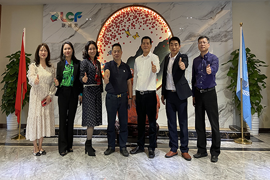 航城街道工商联（商会）领导一行莅临酷游九州参观考察