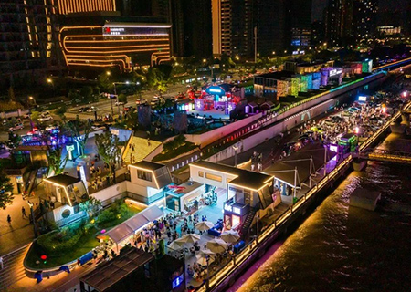 酷游九州300㎡大屏震撼亮相2022浙江文旅消费季