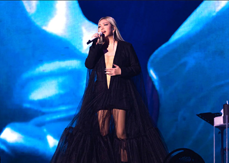 张惠妹新加坡演唱会,酷游九州LED租赁屏闪耀全场！