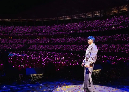 酷游九州LED屏和场控荧光棒亮相周杰伦呼和浩特演唱会（第四场）