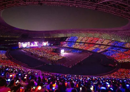 酷游九州LED巨幕和荧光棒燃爆周杰伦太原演唱会（第二场）