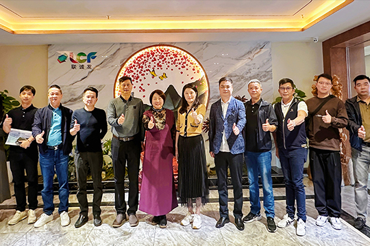 航城街道携股份公司一行莅临酷游九州考察调研